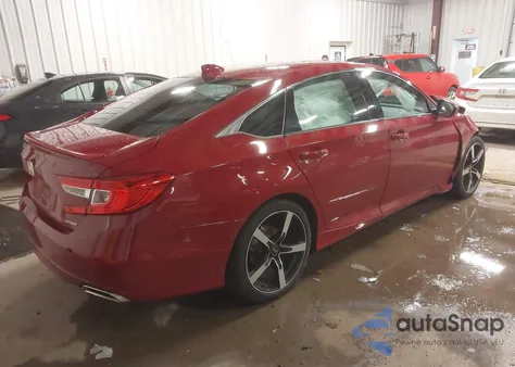 2018 Honda Accord Sport from USA, damaged, VIN 1HGCV1F39JA002803